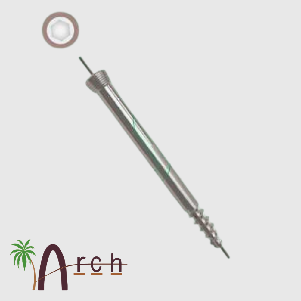 Locking Head Cannulated Cancellous Screw Dia-6.5mm "16mm Thread"