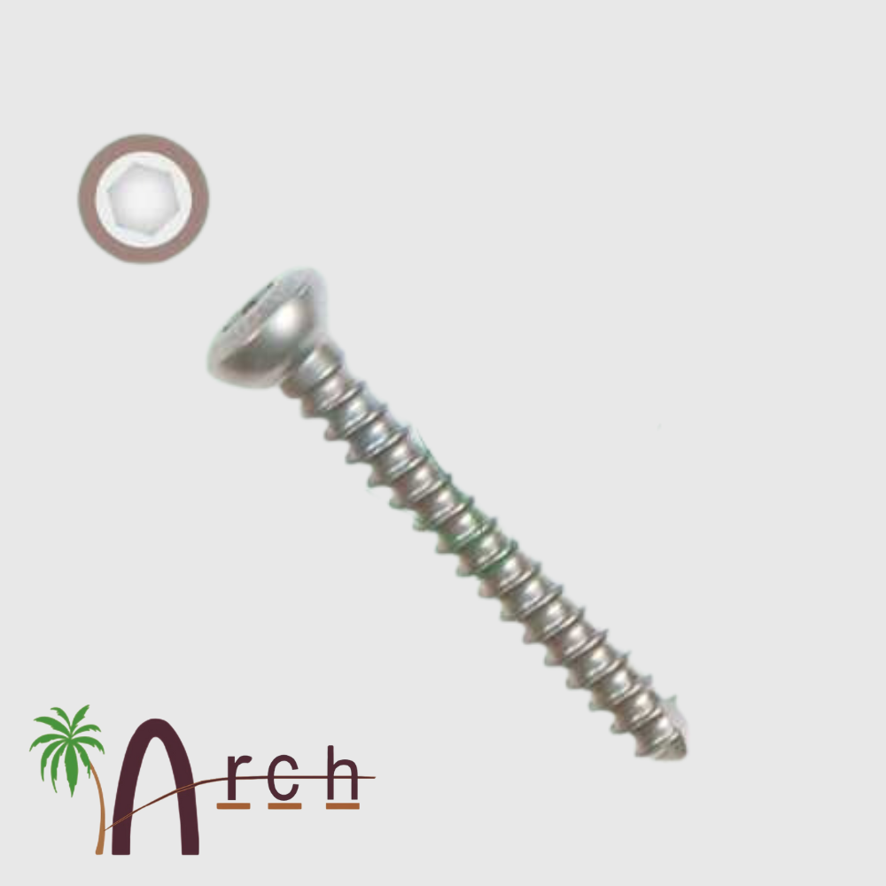 Cortical Screw, Dia-3.5mm-Self Tapping